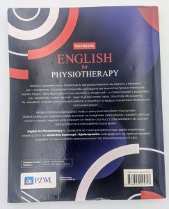 English for physiotherapy Podręcznik Joanna Ciecierska 2024