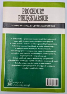 Procedury pielęgniarskie Lucyna Płaszewska-Żywko, Maria Kózka