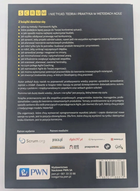Scrum i nie tylko Krystian Kaczor
