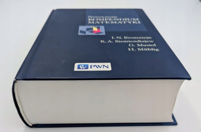 Nowoczesne kompendium matematyki A, Bronsztejn I, Muhlig H, Musiol G, N,