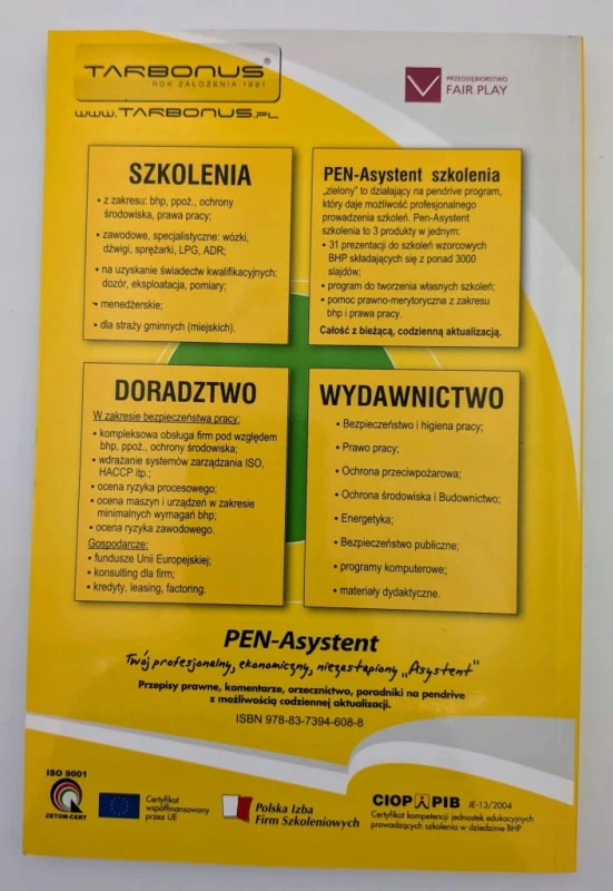 Wózki jezdniowe. Praktyczny poradnik do szkoleń L. Michalski