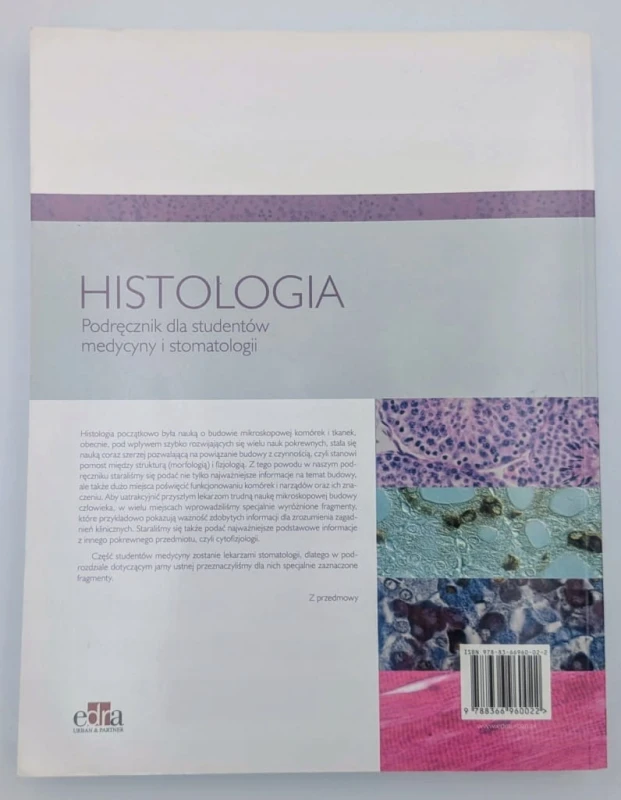 Histologia podręcznik dla studentów medycyny i stomatologii praca zbiorowa