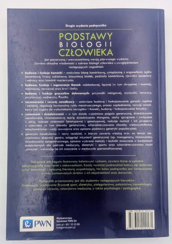 Podstawy biologii człowieka - komórka, tkanki, rozwój, dziedziczenie Hanna