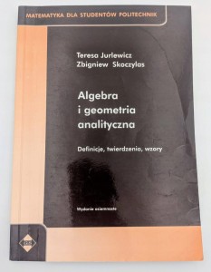 Algebra i geometria analityczna Definicje twierdzenia wzory Teresa