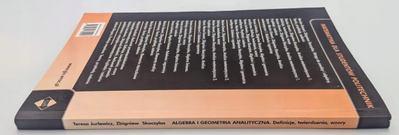Algebra i geometria analityczna Definicje twierdzenia wzory Teresa