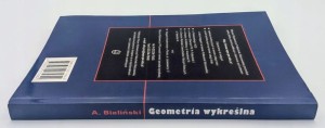 GEOMETRIA WYKREŚLNA A. Bieliński