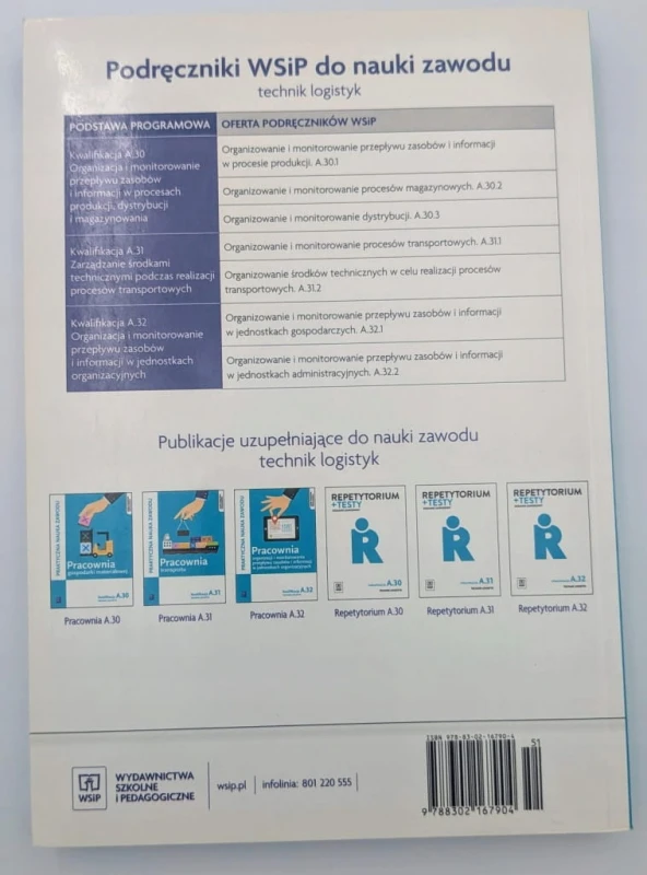 Podstawy logistyki Podręcznik do nauki zawodu Technik logistyk Technik
