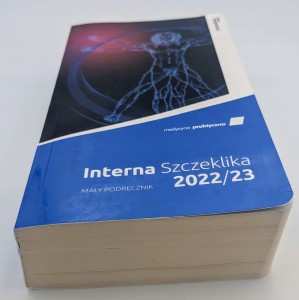 Interna Szczeklika 2022/2023 MAŁY podręcznik Praca zbiorowa