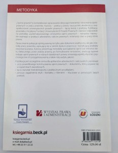 Opinie prawne. Teoria, przykłady, orzecznictwo Małgorzata Z. Król