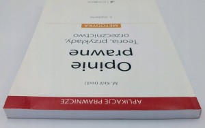 Opinie prawne. Teoria, przykłady, orzecznictwo Małgorzata Z. Król