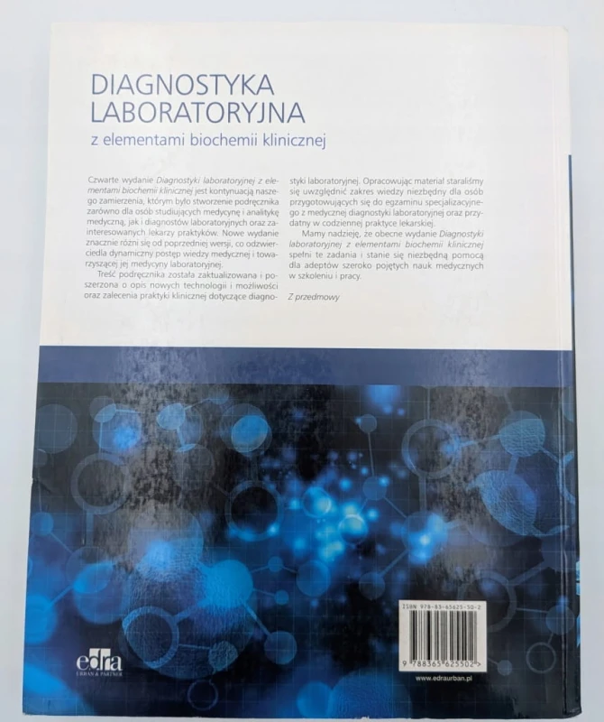 Diagnostyka laboratoryjna z elementami biochemii klinicznej Praca zbiorowa