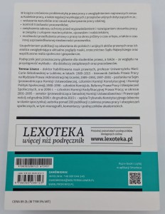 Prawo pracy Teresa Liszcz