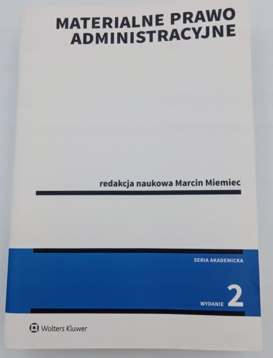 Materialne prawo administracyjne Praca zbiorowa