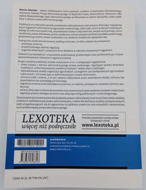 Materialne prawo administracyjne Praca zbiorowa