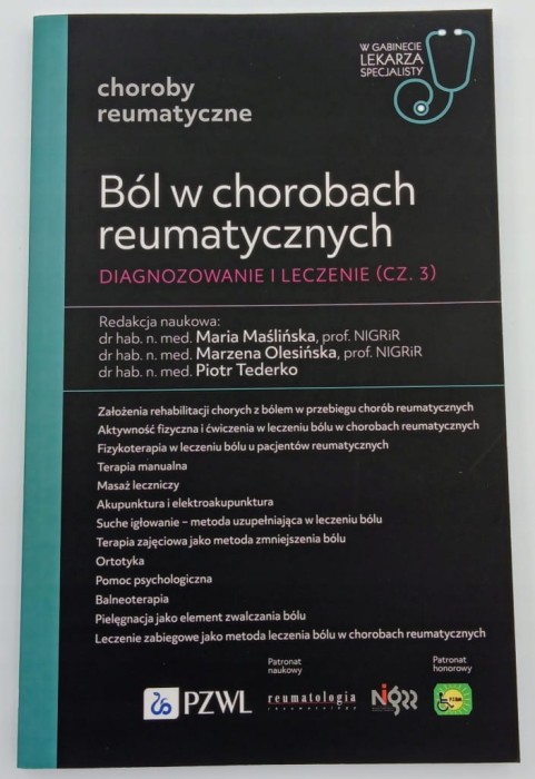 Ból w chorobach reumatycznych Diagnozowanie i leczenie część 3 Maria