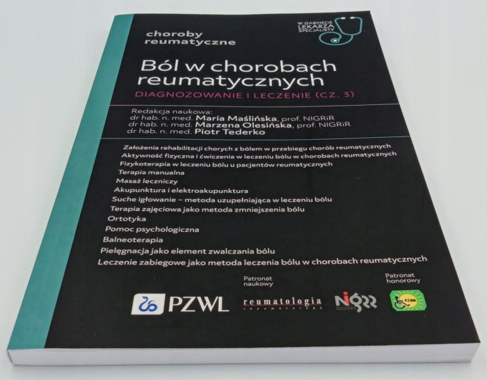 Ból w chorobach reumatycznych Diagnozowanie i leczenie część 3 Maria