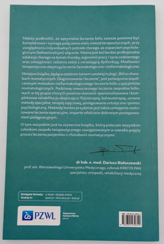 Ból w chorobach reumatycznych Diagnozowanie i leczenie część 3 Maria