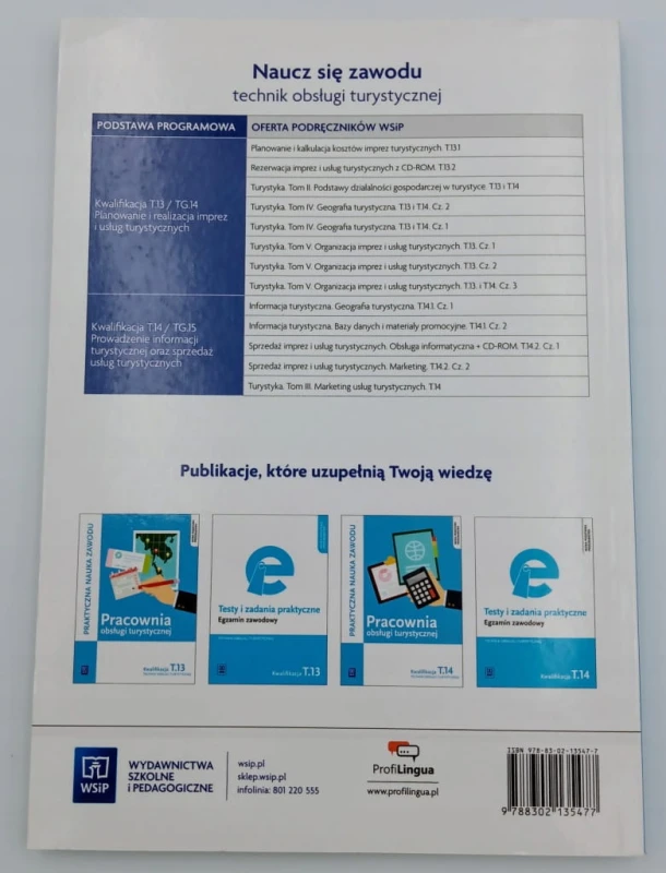 Podstawy turystyki Technik obsługi turystycznej Podręcznik do nauki zawodu
