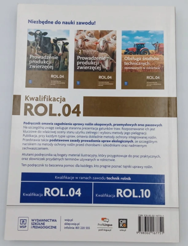 Prowadzenie produkcji roślinnej część 2 Podręcznik do nauki zawodu wyd. 4