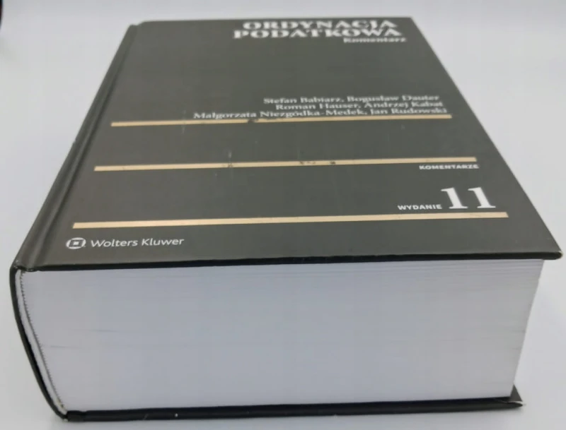 Ordynacja podatkowa Komentarz Andrzej Kabat, Bogusław Dauter, J. Rudowski,