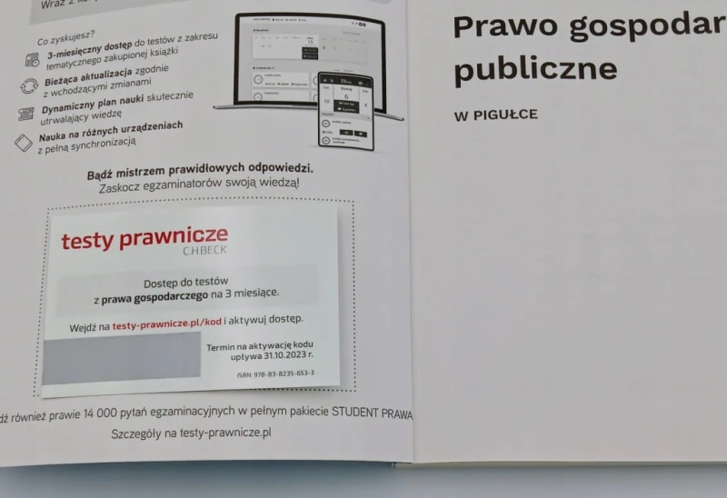 Prawo gospodarcze publiczne w pigułce Praca zbiorowa