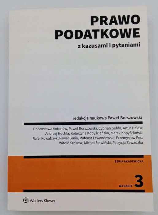 Prawo podatkowe z kazusami i pytaniami w.3 Gol Cyprian