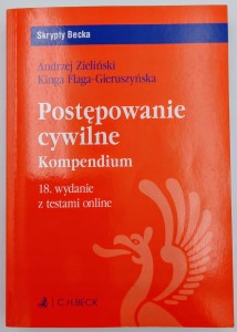 Postępowanie cywilne. Kompendium z testami online Kinga Flaga-Gieruszyńska,