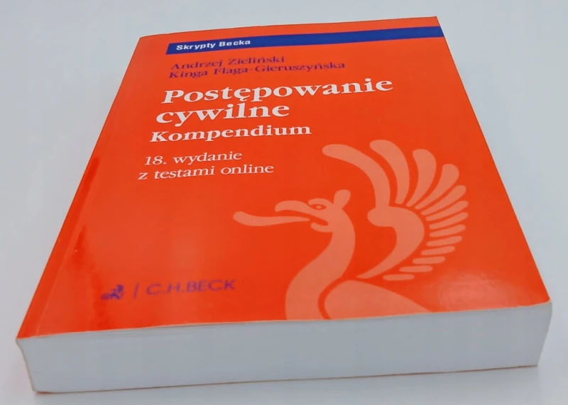 Postępowanie cywilne. Kompendium z testami online Kinga Flaga-Gieruszyńska,