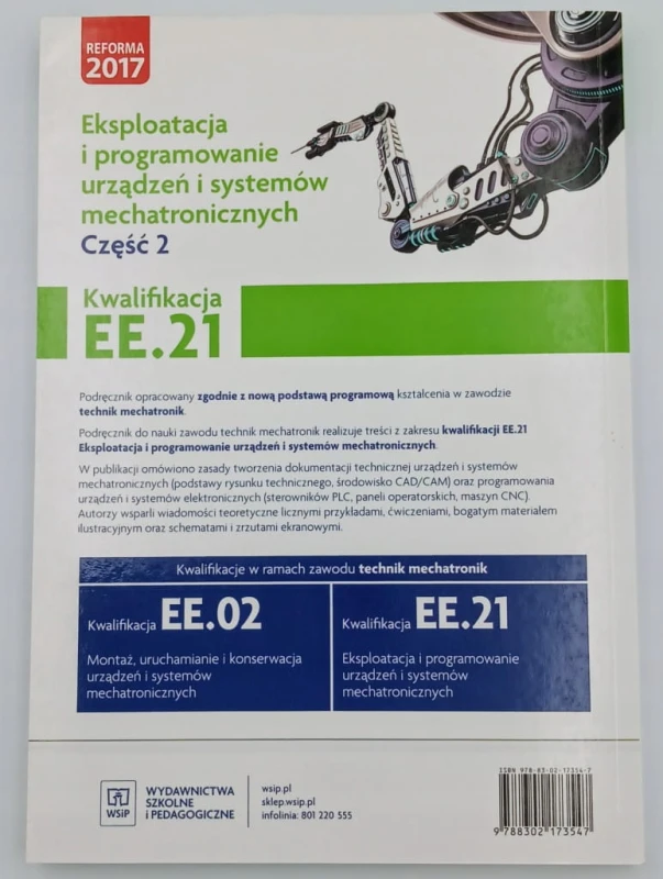 Eksploatacja i programowanie urządzeń i systemów mechatronicznych EE.21.