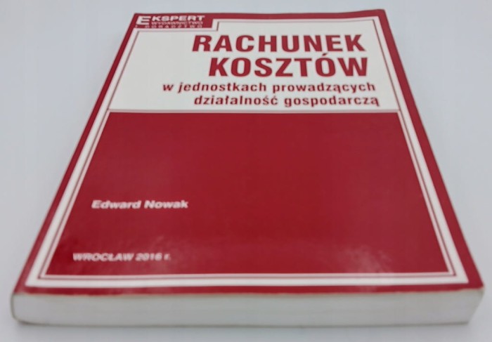 Rachunek kosztów w jednostkach prowadzących działalność gospodarczą
