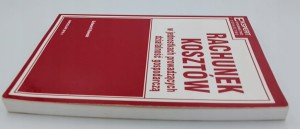 Rachunek kosztów w jednostkach prowadzących działalność gospodarczą
