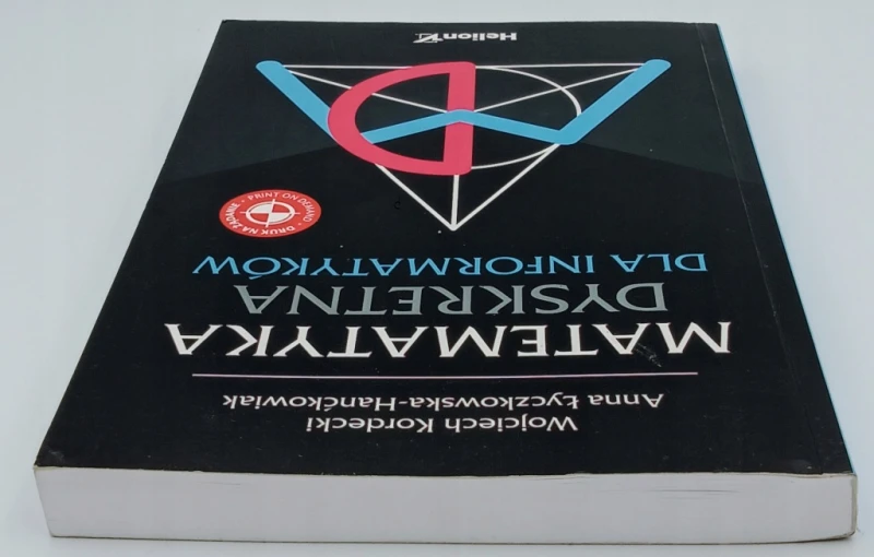 Matematyka dyskretna dla informatyków Anna Łyczkowska-Hanćkowiak, Wojciech