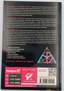 Matematyka dyskretna dla informatyków Anna Łyczkowska-Hanćkowiak, Wojciech