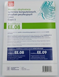 Montaż i eksploatacja systemów komputerowych, urządzeń peryferyjnych EE.08