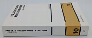 Polskie prawo konstytucyjne Zarys wykładu Leszek Garlicki