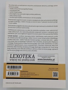 Polskie prawo konstytucyjne Zarys wykładu Leszek Garlicki