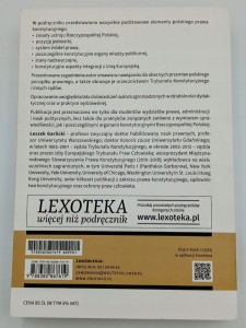 Polskie prawo konstytucyjne. Zarys wykładu leszek Garlicki