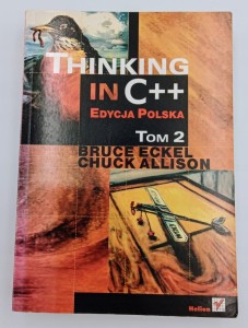 Thinking In C++ Edycja Polska tom 2 Bruce Eckel, Chuck Allison