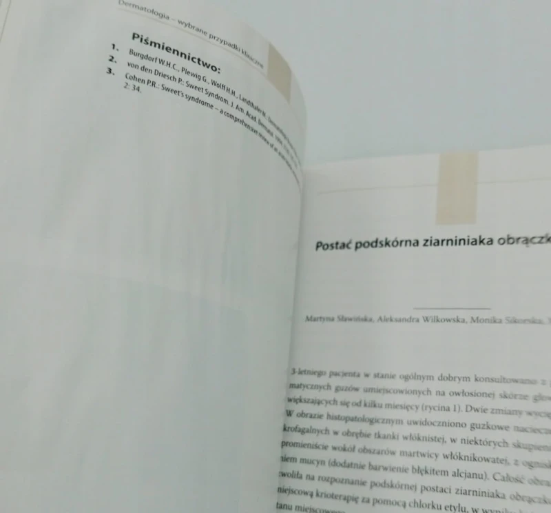 Dermatologia wybrane przypadki kliniczne Praca zbiorowa