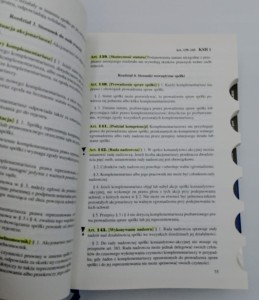 Kodeks spółek handlowych. Krajowy Rejestr Sądowy. Prawo upadłościowe. 12