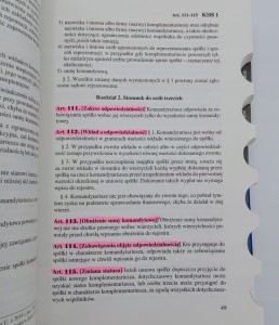 Kodeks spółek handlowych. Krajowy Rejestr Sądowy. Prawo upadłościowe. 12
