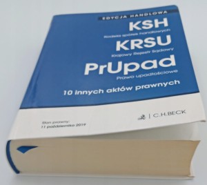 Edycja handlowa Kodeks spółek handlowych Krajowy rejestr sądowy Prawo