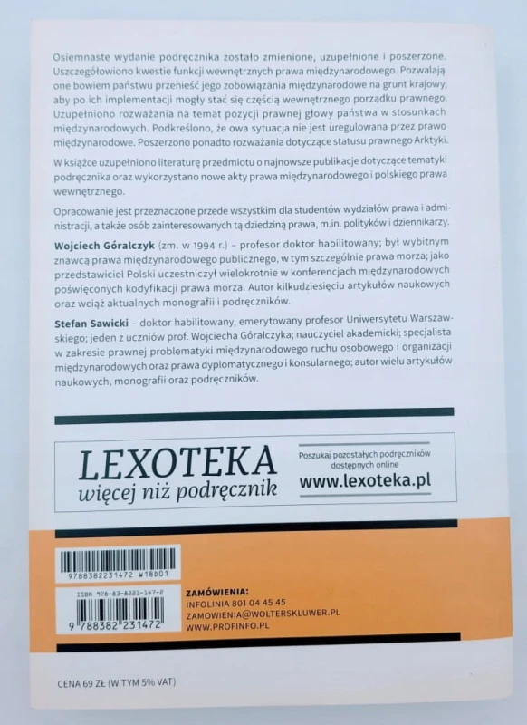 Prawo międzynarodowe publiczne w zarysie Stefan Sawicki, Wojciech Góralczyk