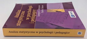 Analiza statystyczna w psychologii i pedagogice George A. Ferguson, Yoshio