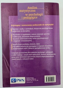 Analiza statystyczna w psychologii i pedagogice George A. Ferguson, Yoshio