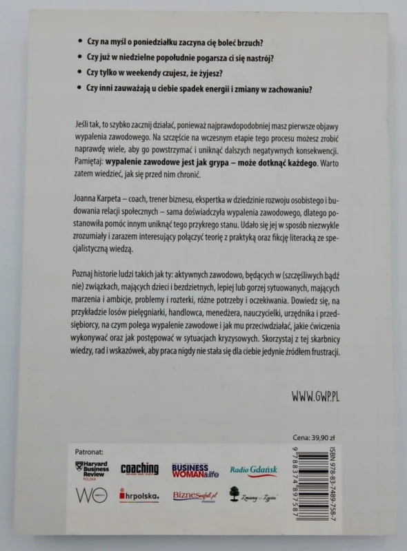 Pokochaj poniedziałki. Jak poradzić sobie z wypaleniem zawodowym? Joanna
