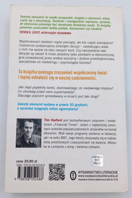 Sekrety ekonomii Tim Harford