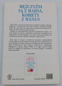 Mężczyźni są z Marsa, kobiety z Wenus John Gray