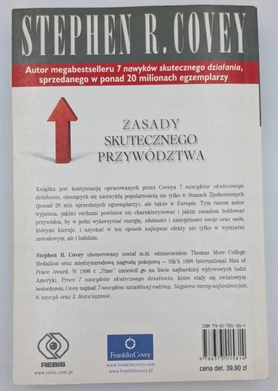 Zasady skutecznego przywództwa Stephen R. Covey