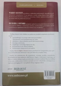 Warren Buffett o biznesie Connors Richard J.